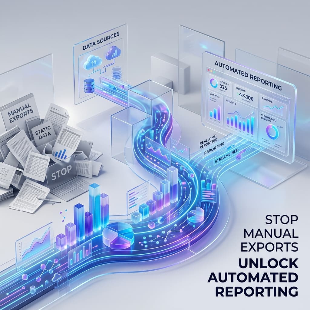 Image de couverture pour Reporting automatisé : comment arrêter les exports manuels