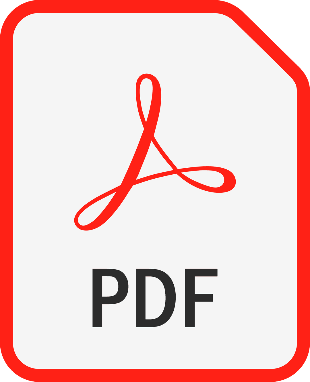 Icône PDF représentant les capacités documentaires de ZenPDF